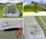 IGLO Dome Tent For 3 person Manual Double Layer Complete Waterproof