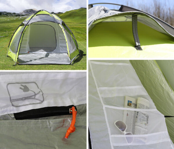 IGLO Dome Tent For 3 person Manual Double Layer Complete Waterproof