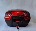 MHR-62 Top Box 60 Liter ABS With Carbon Fiber Finish Luggage Box Back Box for Motorcycle Bikes