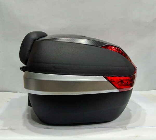 MHR-68 Top Box 80 Liter ABS With Carbon Fiber Finish Luggage Box Back Box for Motorcycle Bikes