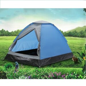 Single Layer Manual Camping Tent (Mix Colors) Roadies Store