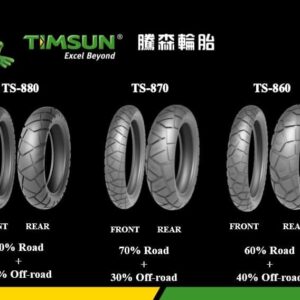 Timsun Tubless Tyre 150-70-17 TS-880R