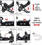 CNC Aluminum Tail Motorcycle License Registration Plate Holder With LED