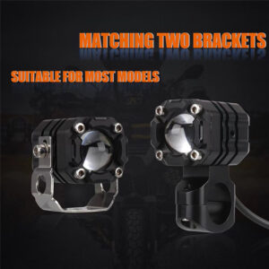 Original MOTORFANS K3S Dual Mode LED Aux Lights Complete Kit for All Motorcycles