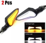 4PC Smoke Lava L Shape LED indicators