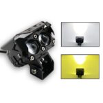 D6 Auxiliary LED Light Dual Color Yellow White 40W