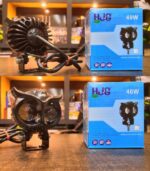 LIU HJG Dual Two 2 LED OWL Shape 2.8" External Auxiliary Projector Dual Color Yellow White LED Lights Fog Light 2PC