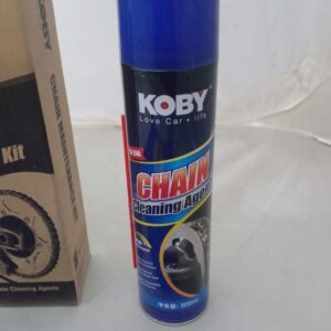 KOBY Chain Maintenance Kit Chain Cleaner Chain Lube Brush Cloth