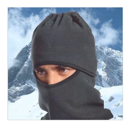 Thermal Fleece Full Face Mask Ski Bike Winter Wind Stopper Helmet