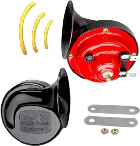 2pc Snail Horn 12V 135db Lound Universal Dual Waterproof for All Motorcycle Car Jeep