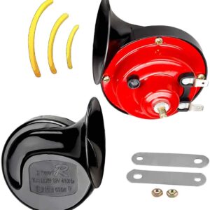 2pc Snail Horn 12V 135db Lound Universal Dual Waterproof for All Motorcycle Car Jeep