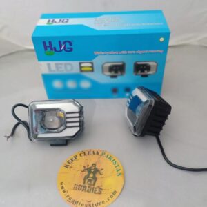 HJG F2D Cree LED Yellow plus White Fog Lights With Yellow and Red Indicators DRL