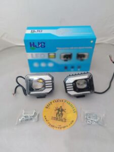 HJG F2D Cree LED Yellow plus White Fog Lights With Yellow and Red Indicators DRL 