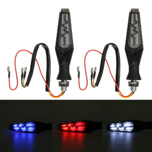 Universal Motorcycle Heart Rate Sign Turn Signal Light LED Indicator