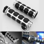 Motorcycle Chopper Cafe Racer CNC Chrome High Quality handle Grips