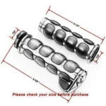 Motorcycle Vintage Copper Bobber Classic Harley Davidson Cafe Racer CNC Chrome handle Grips Double Throttle