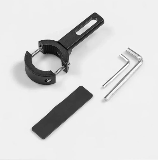 Motorcycle LED Extension Clamps Brackets for safe Guard Handle Shocks 20mm-35mm