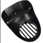 Motorcycle Cafe Racer Headlight Cowling with Grill windshield