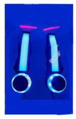 Motorcycle Bar end inserts with Neon LED light