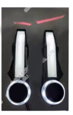 Motorcycle Bar end inserts with Neon LED light