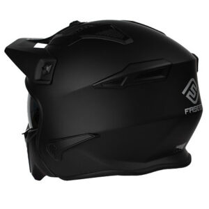 FASEED FS-726 X Skull Street Fighter Matt Black Motorcycle Helmet