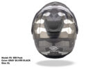 FASEED FS-909 Matt Grey Silver Black Adventure Modular Helmet Dual Lens Built-in Visor With Motocross Peak & Pinlock INCLUDED