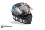 FASEED FX-817 FS-817 ZHM Matt Black Blue Full Face Dual Visor Pinlock Ready Motorcycle Helmet