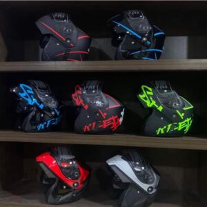 Jiekai JK-111 Helmet – Flip Up – Dual Visor Motorcycle Helmet