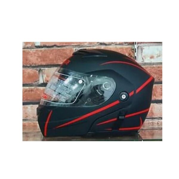 Jiekai JK-111 RED BLUE GREEN BLACK Helmet – Flip Up – Dual Visor Motorcycle Helmet