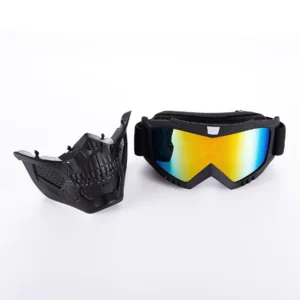 Motorcycle Goggles Mask Skull Moto Face Mask Wind Proof Motocross Goggles Racing MX Protective Goggles Mask