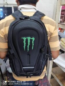 New Monster Bag Pack Hard and Soft Shell For Motorcycle and Cycle Rider