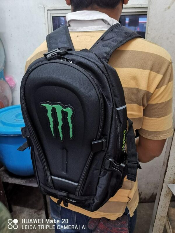 New Monster Bag Pack Hard and Soft Shell For Motorcycle and Cycle Rider