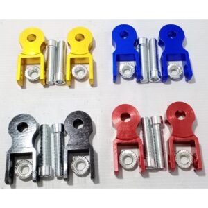 Universal Motorcycle Rear Shock Riser 2pcs(5cm) Height Extension for Chassis with Screw Shock Extender Riser