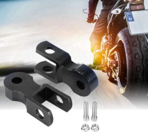 Universal Motorcycle Rear Shock Riser 2pcs(5cm) Height Extension for Chassis with Screw Shock Extender Riser