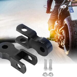 Universal Motorcycle Rear Shock Riser 2pcs(5cm) Height Extension for Chassis with Screw Shock Extender Riser