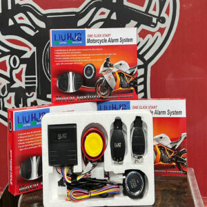 HJG Motorcycle Security Alarm System With Push Self Start Button