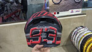 JIEKAI JK-902 Matt RED Black Uplift Dual Visor Helmet DOT New