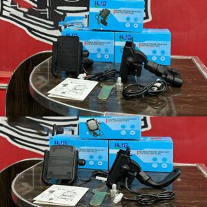 Universal HJG Aluminum Mobile Holder With USB Charger Handle and Mirrors Fittings