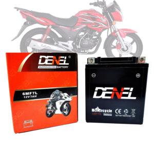DENEL Dry Battery 7amp 12v For Honda CB150F