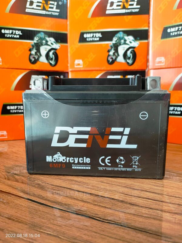 DENEL Dry Battery 9amp 12v Heavy Duty For all Super Bikes, Heavy Bikes Benelli 302R