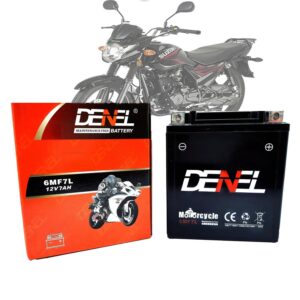 DENEL Dry battery 7amp 12v For SUZUKI GR150