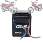 DENEL Motorcycle Dry Battery 2.5ah12v For Honda Cd70, Cg125, Chinese Bikes 70cc