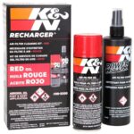 K&N AIR FILTER CLEANING KIT AEROSOL FILTER CLEANER AND OIL KIT RESTORES ENGINE AIR FILTER PERFORMANCE SERVICE KIT-99-5000