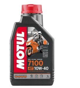 MOTUL 7100 10W-40 4T Engine Oil Fully Synthetic For Motorcycle 1Liter
