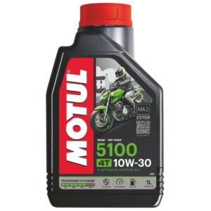 MOTUL 5100 10W-30 4T Engine Oil TECHNOSYNTHESE semi-synthetic For Motorcycle 1Liter