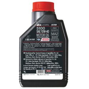 MOTUL 5100 10W-40 4T Engine Oil TECHNOSYNTHESE semi-synthetic