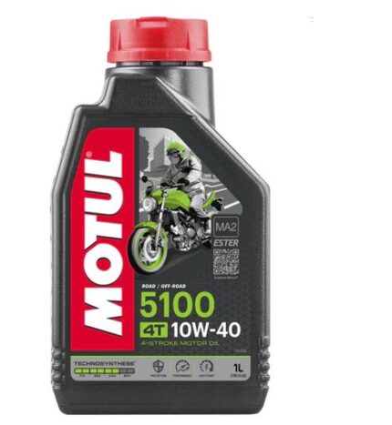 MOTUL 5100 10W-50 4T Engine Oil TECHNOSYNTHESE semi-synthetic For Motorcycle 1Liter