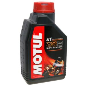 MOTUL 7100 15W-50 4T Engine Oil Fully Synthetic For Motorcycle 1Liter