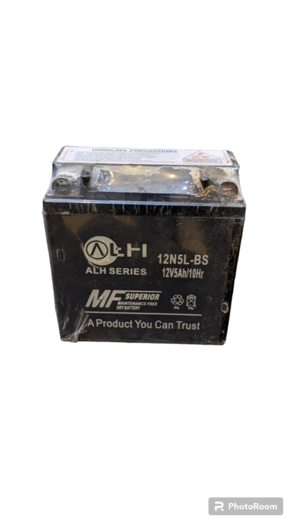 ALH Dry Battery 5amp 12v For Yamaha YBR125 Honda CB150F Suzuki GR150