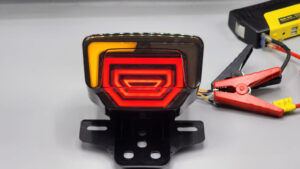 Honda LED Smoke Back Light Tail Light with Indicators Turn Signal Fancy Sporty For Honda CD70 & CG125